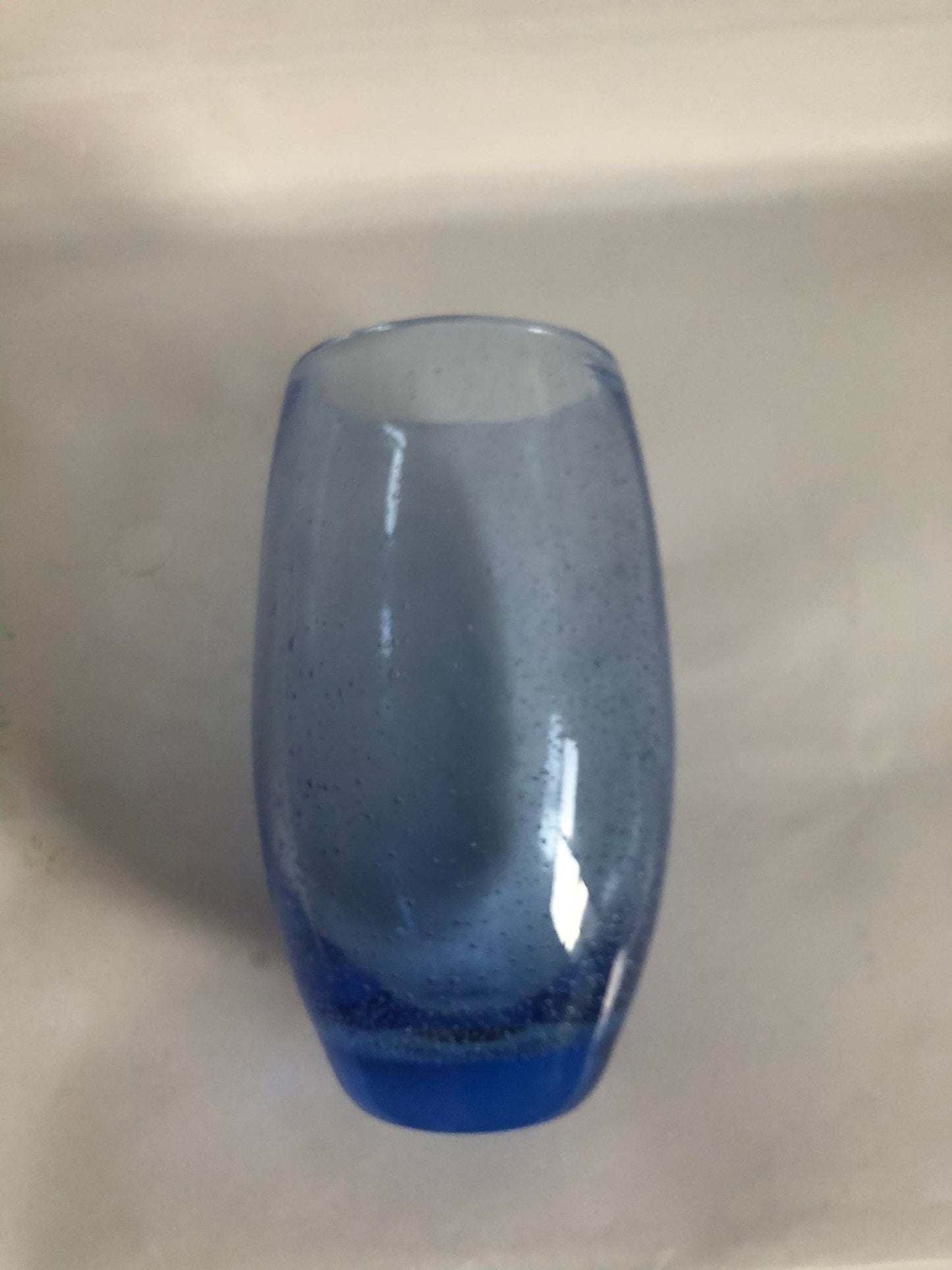 Beautiful vintage glass vase - no. 0630