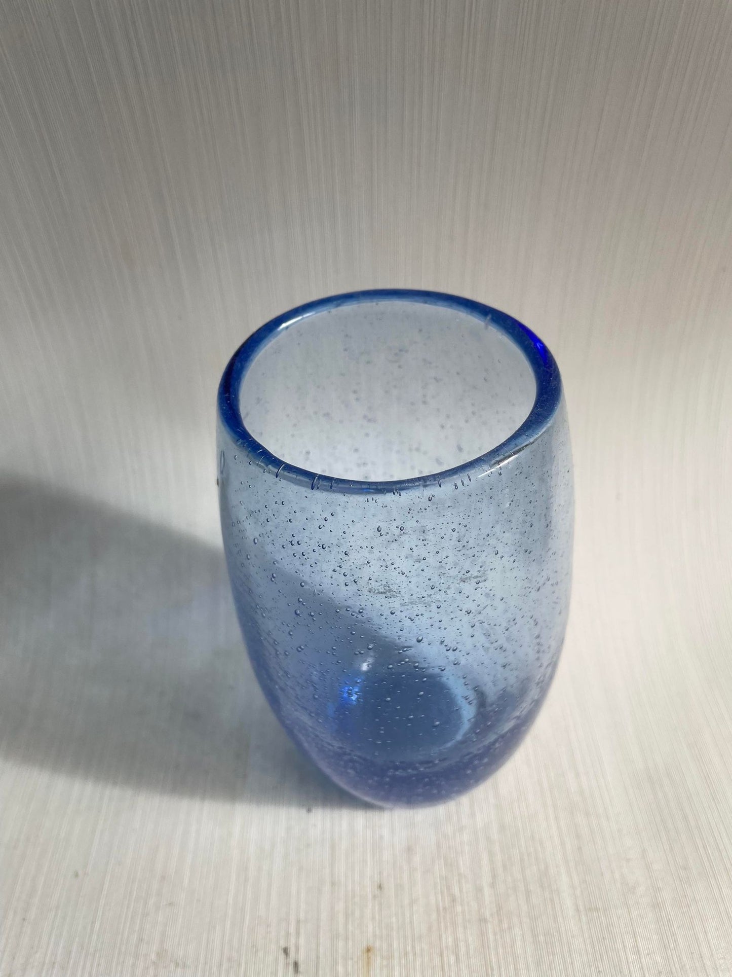 Beautiful vintage glass vase - no. 0630