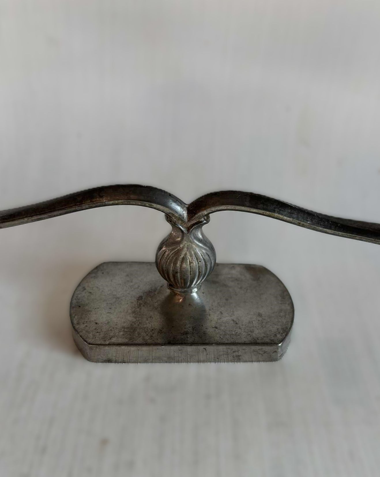 Art Deco Danish Candleholder made in pewter, design by Just Andersen, Denmark 1930s
