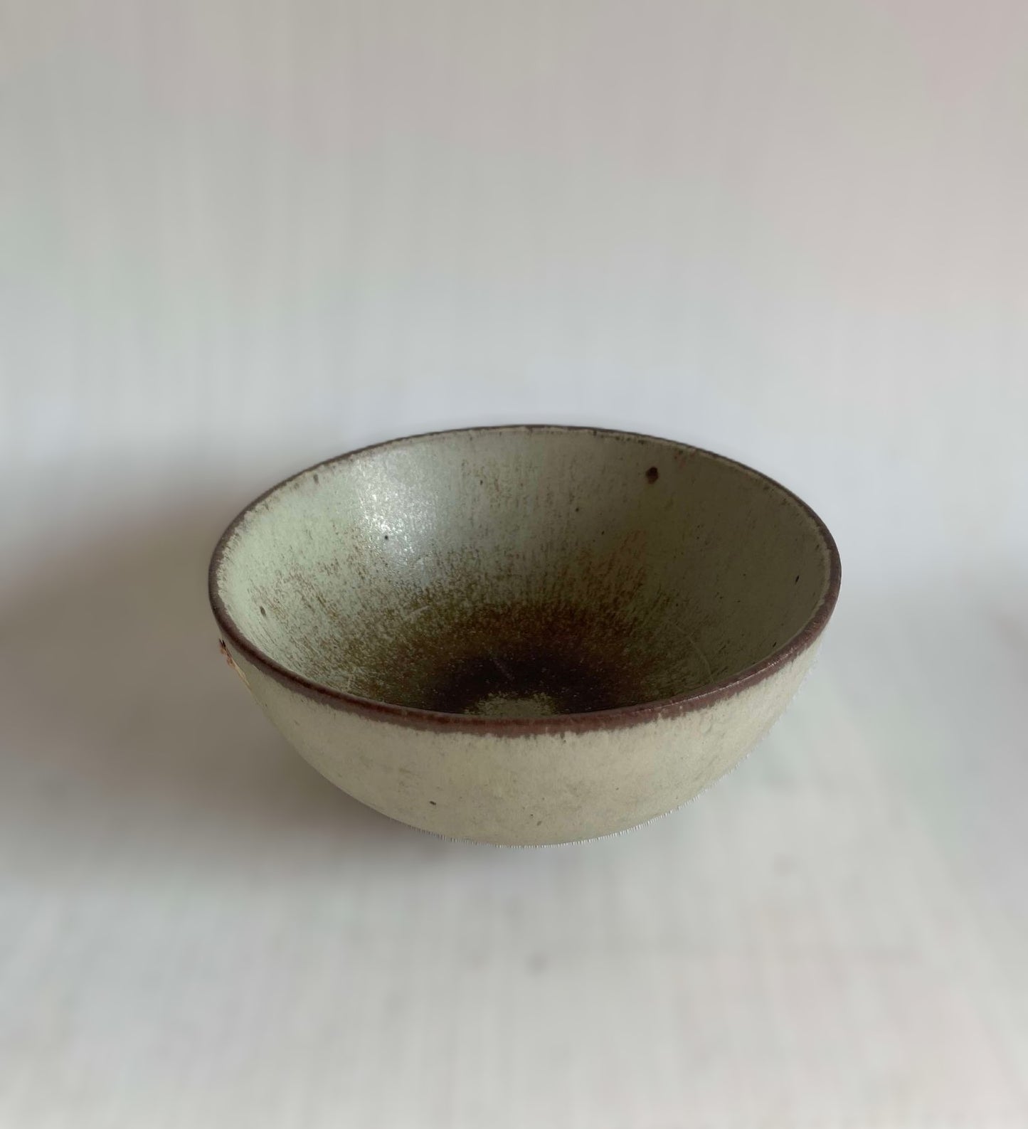 Danish ceramic bowl from the 1960s, designed by Palshus