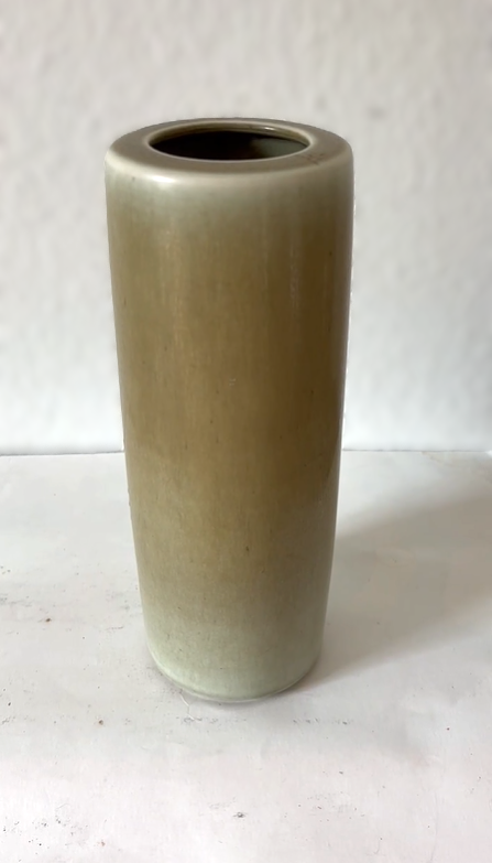 Palshus stoneware vase in Hare Fur Glazed, Denmark 1960s