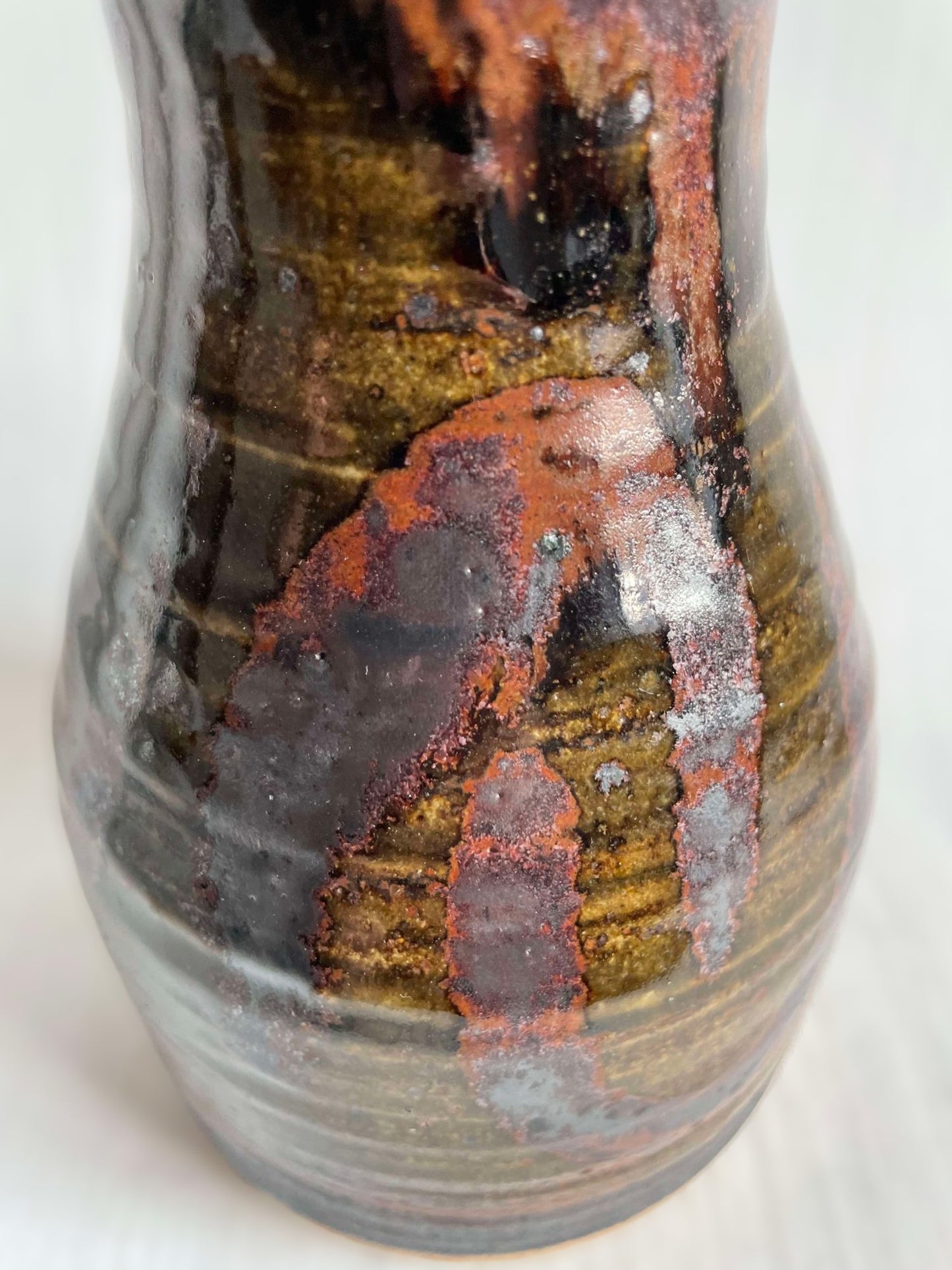 Danish stoneware vase from the 1980s - no. 09035