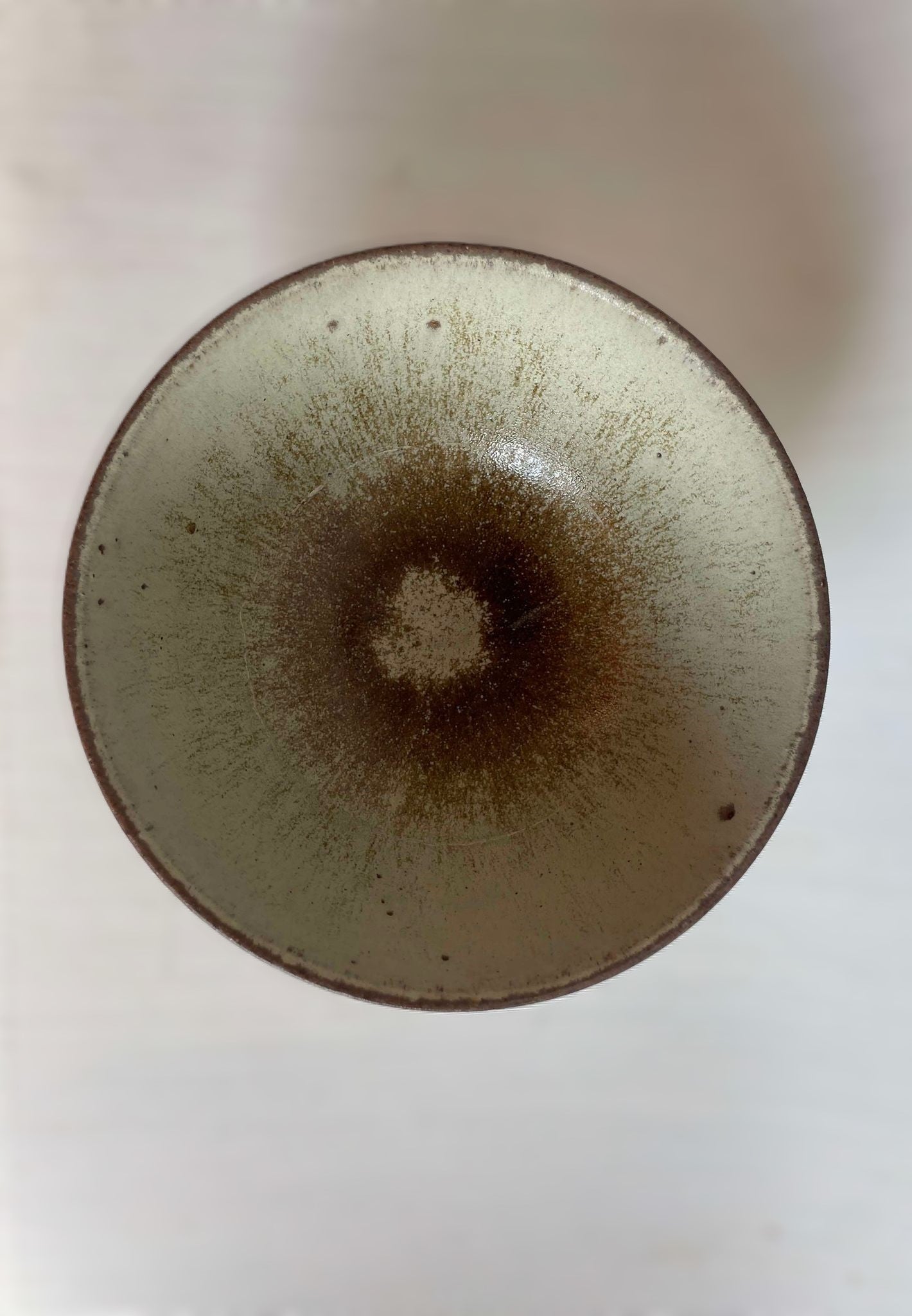 Danish ceramic bowl from the 1960s, designed by Palshus