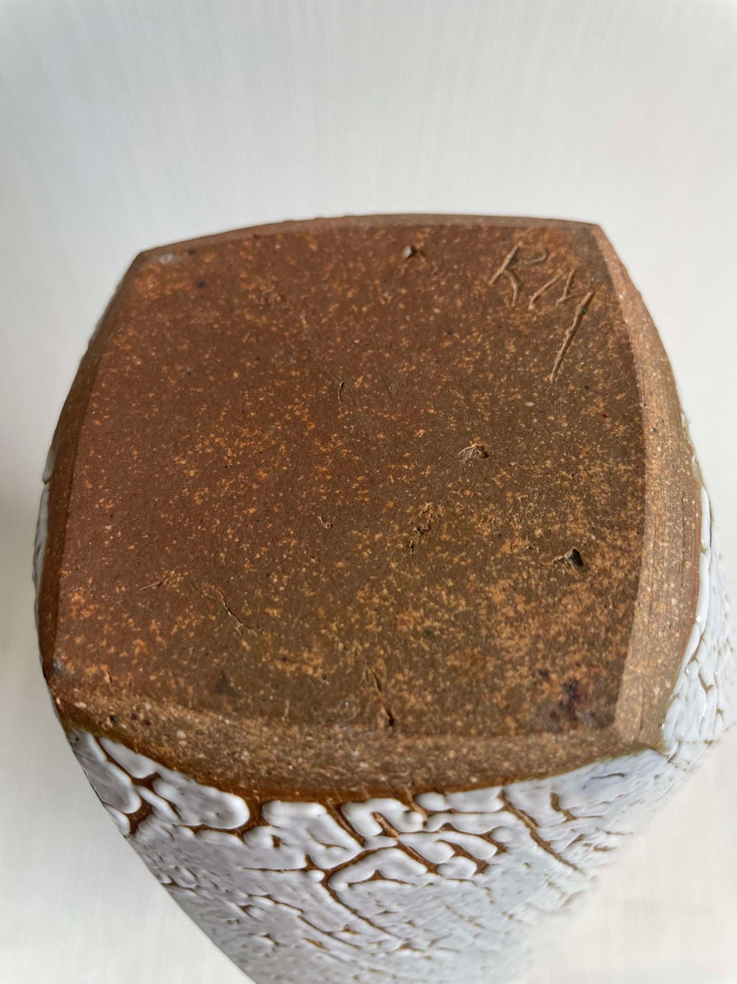 Nice rustic stoneware vase - no. 09250