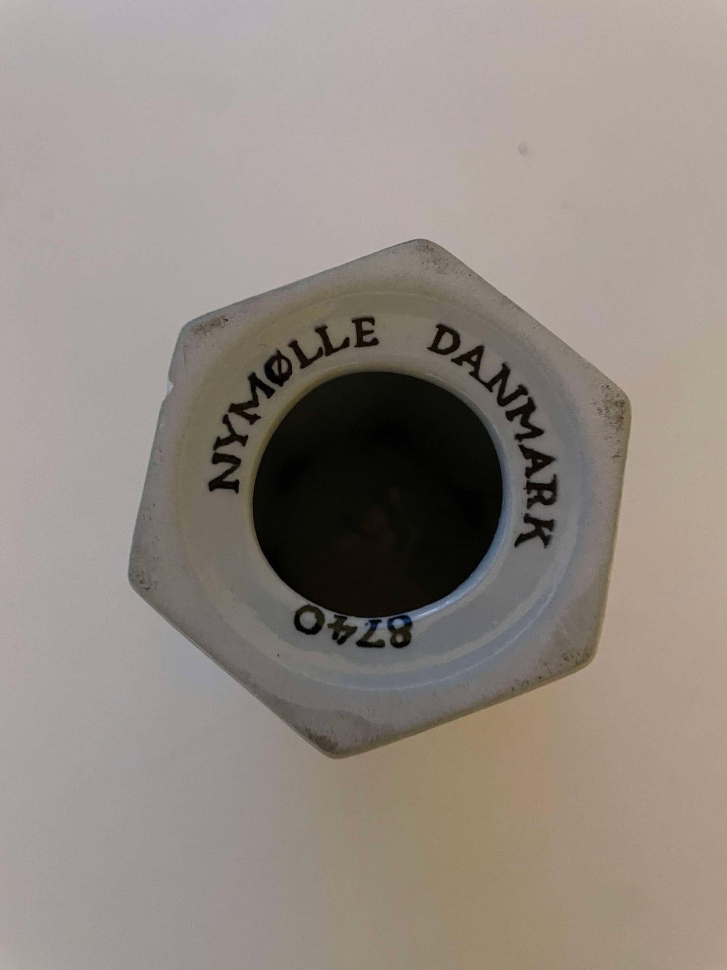 Angular candlestick holder from Nymølle, design by Bjørn Wiinblad - no. 60000