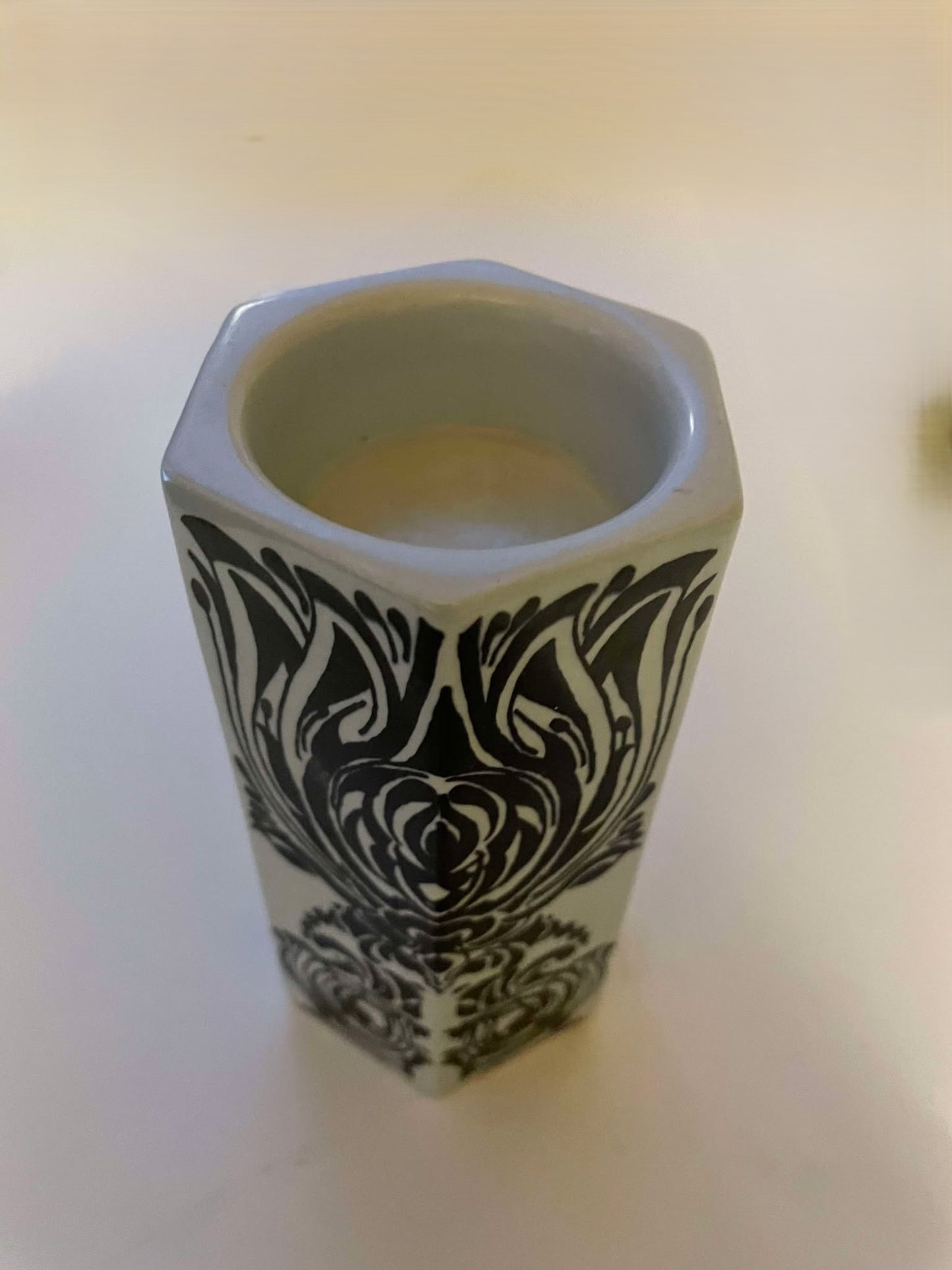 Angular candlestick holder from Nymølle, design by Bjørn Wiinblad - no. 60000