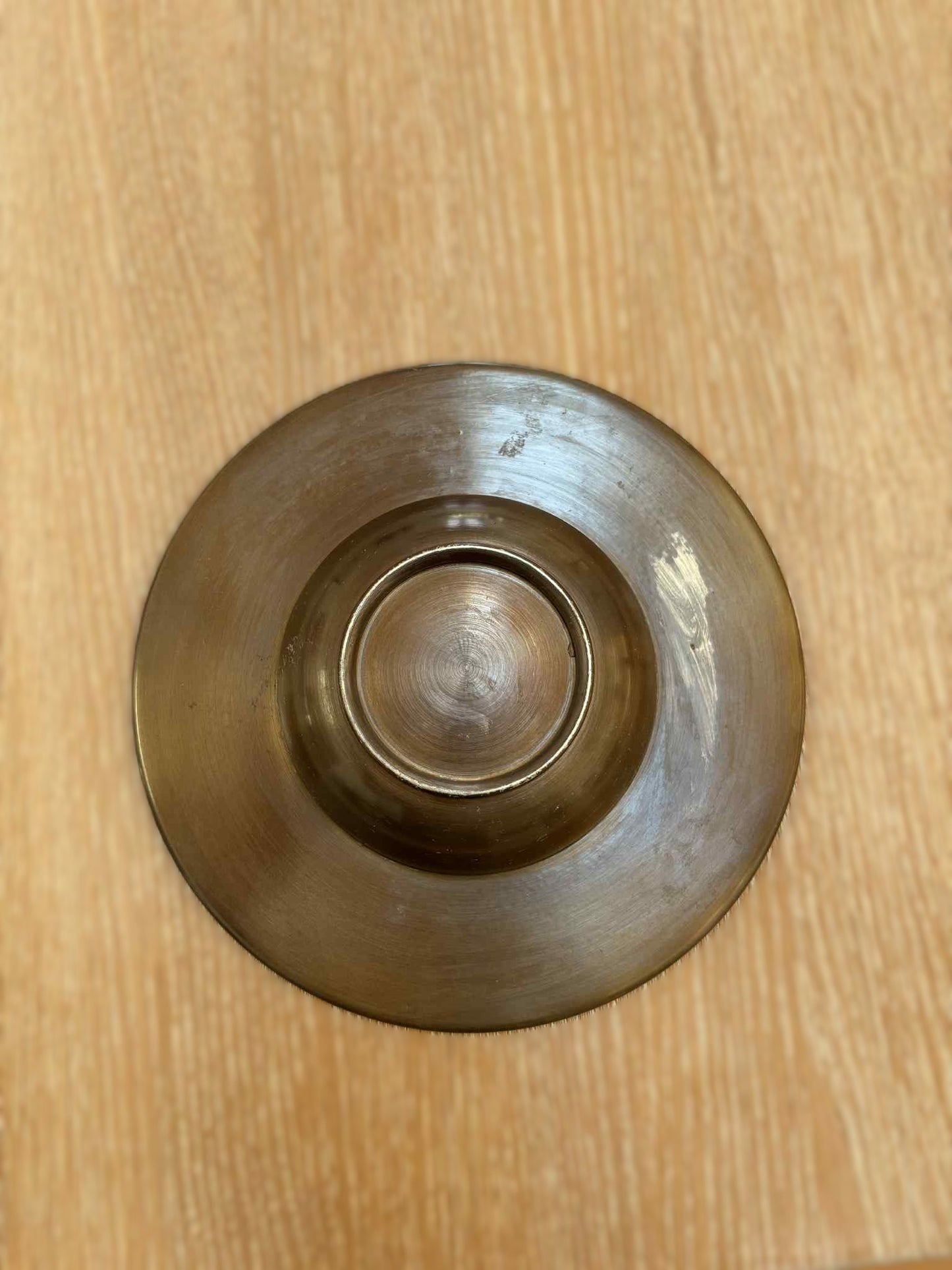 Vintage Danish bronze bowl with astrology symbols made by Nordic Malm from 1960s