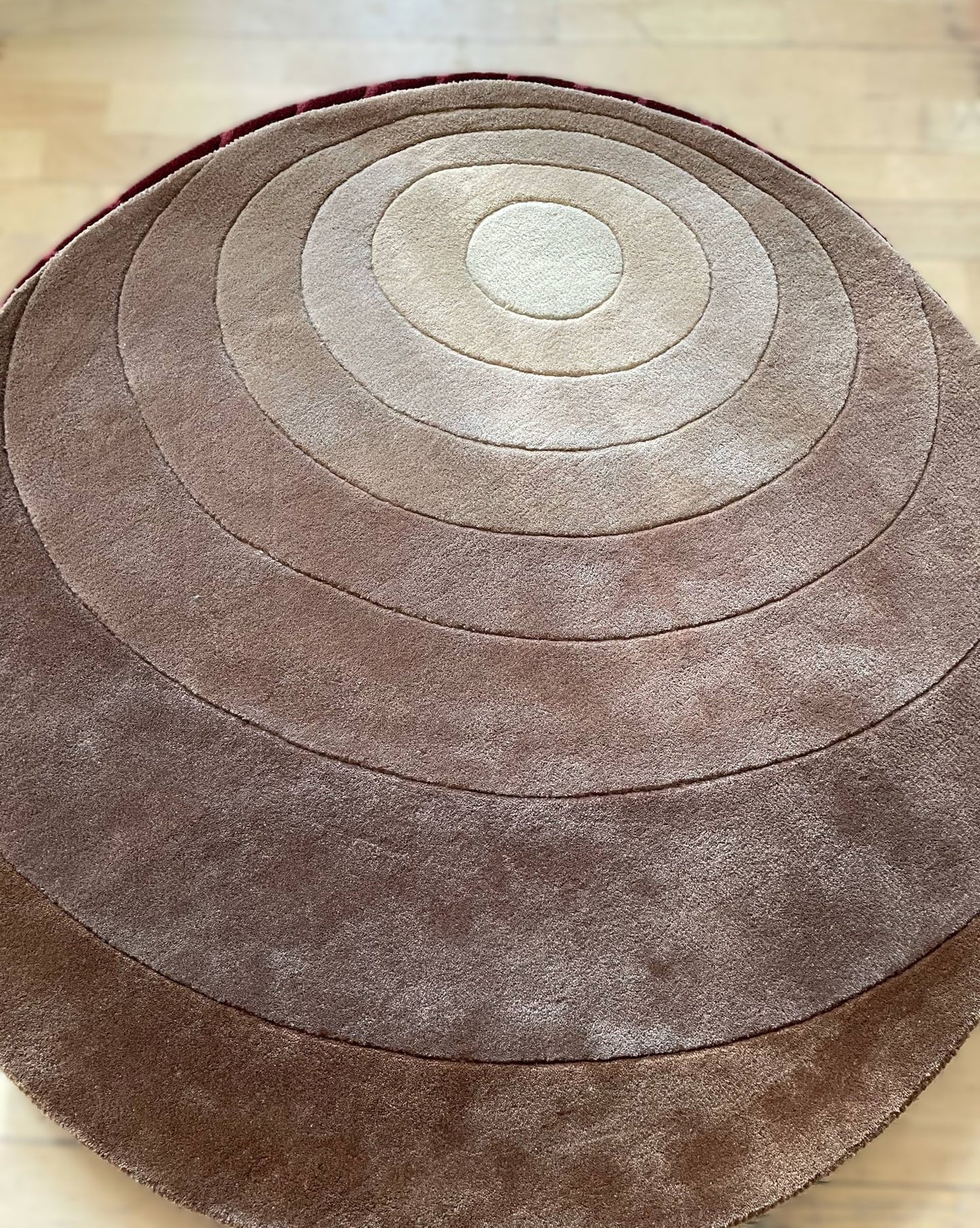 Verner Panton 1926-1998. Circular rug made of 100% New Zealand wool - no. 254789