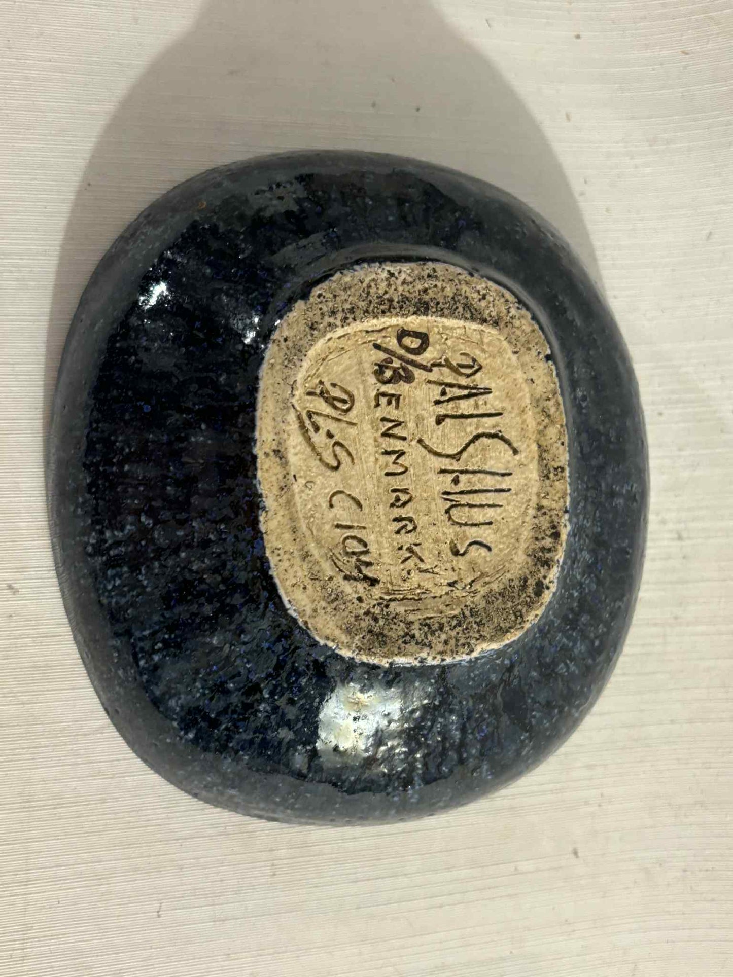 パルシュス社製のデンマーク製陶器ボウル、デザイン:ペル・リンネマン=シュミット、デンマーク、1960年代