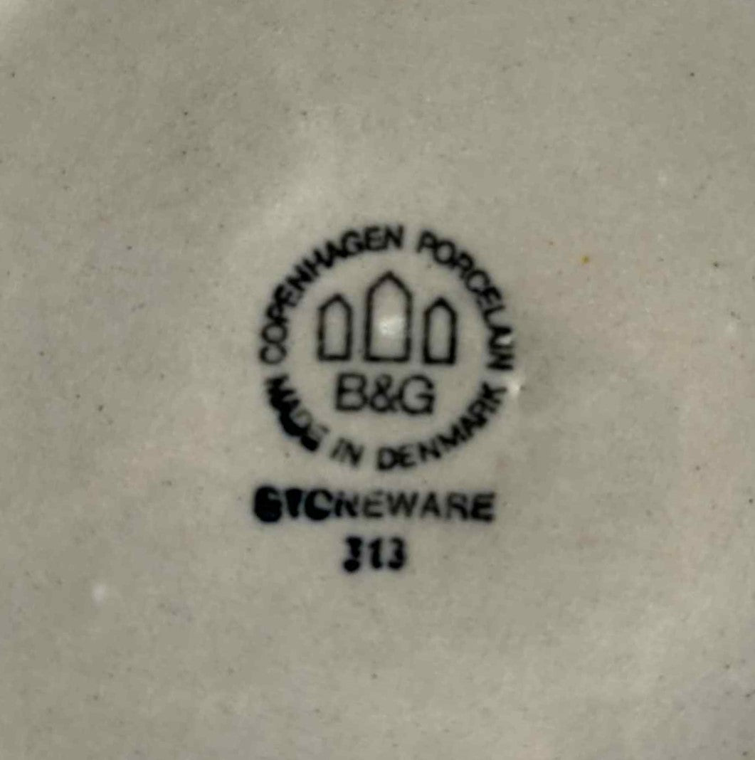 Stor vintage Salatskål model "Peru" fra Bing & Grøndahl - nr. 215004875