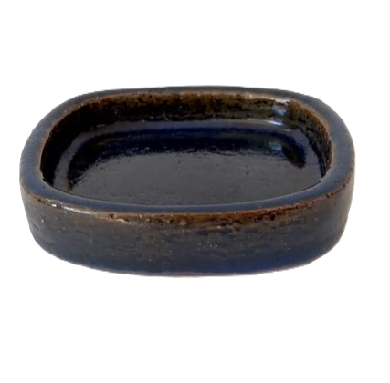 Vintage stoneware dish from Palshus, Denmark 1948