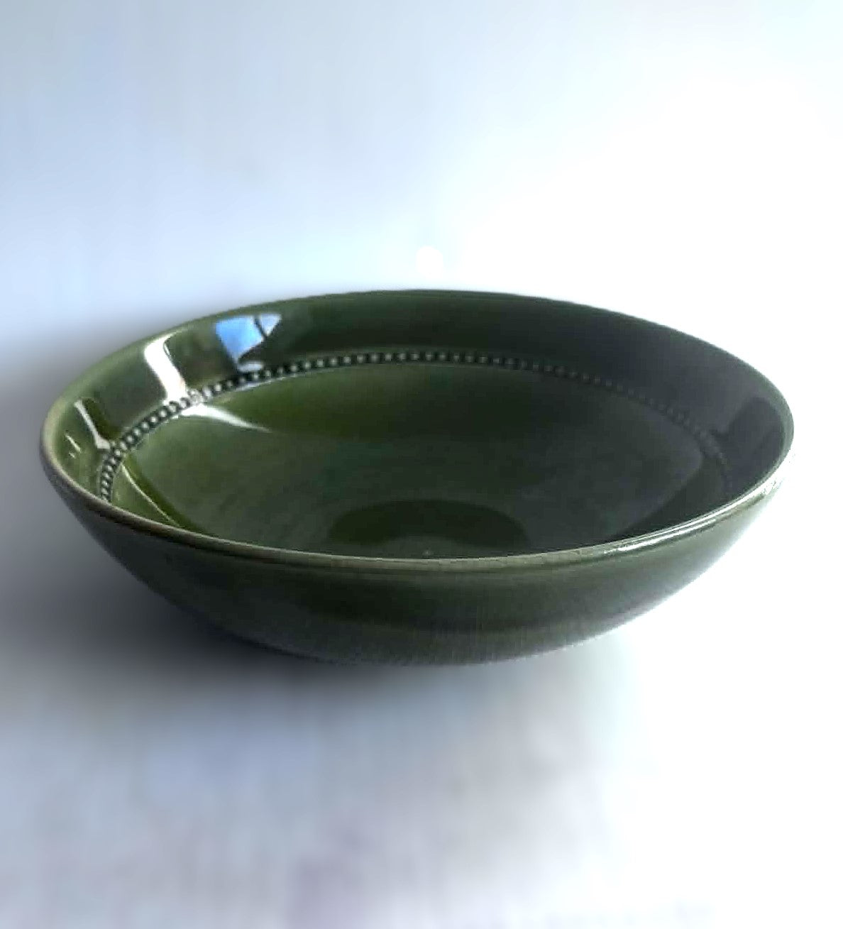 Swedish vintage ceramic bowl from Höganäs 1950-60s