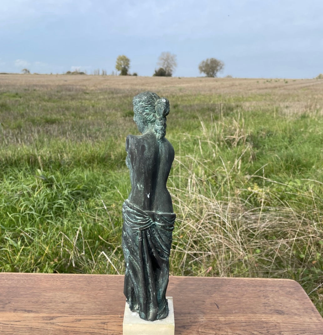 Nice Greek figure in copper - no. 09171