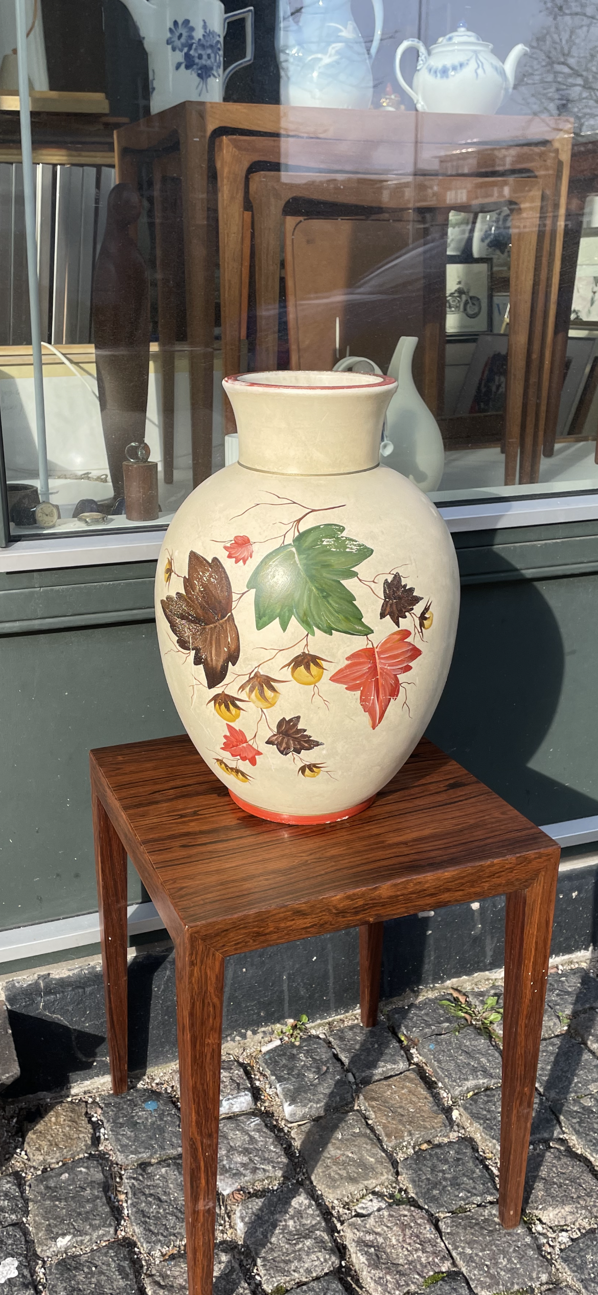 Beautiful Knabstrup floor vase - no. 011350