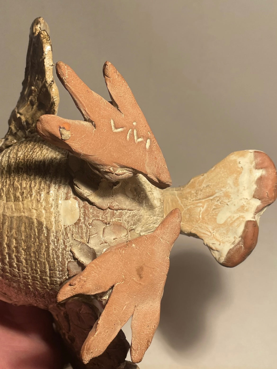 Nice funny ceramic owl - no. 01991