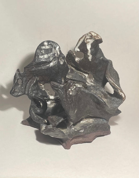 Beautiful sculptural stoneware figure - no. 01993