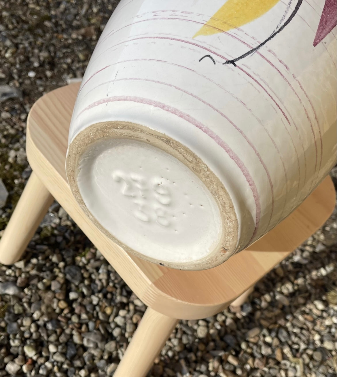 Flot keramik vase - nr. 011200