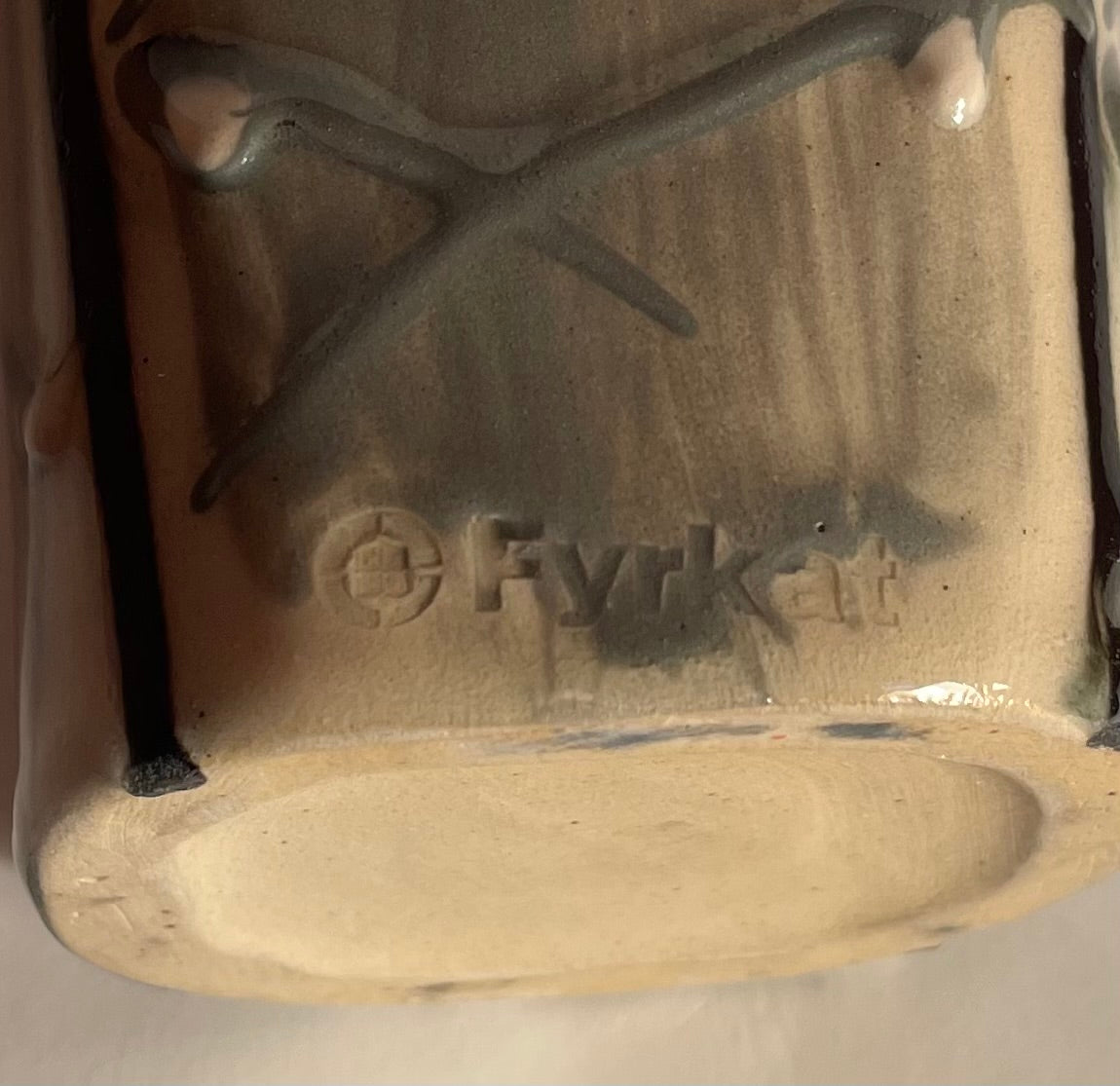 Flot Fyrkat keramik vase - nr. 090700