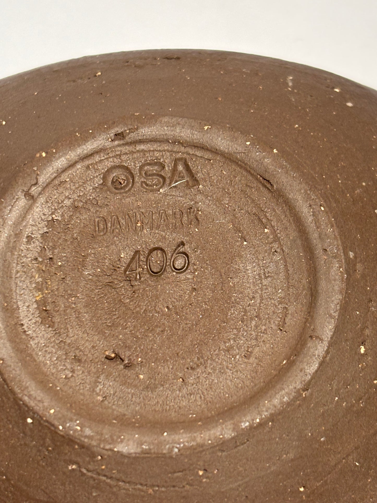 Vintage Scandinavian Blue Ceramic Square Bowl from Michael Andersen & Son