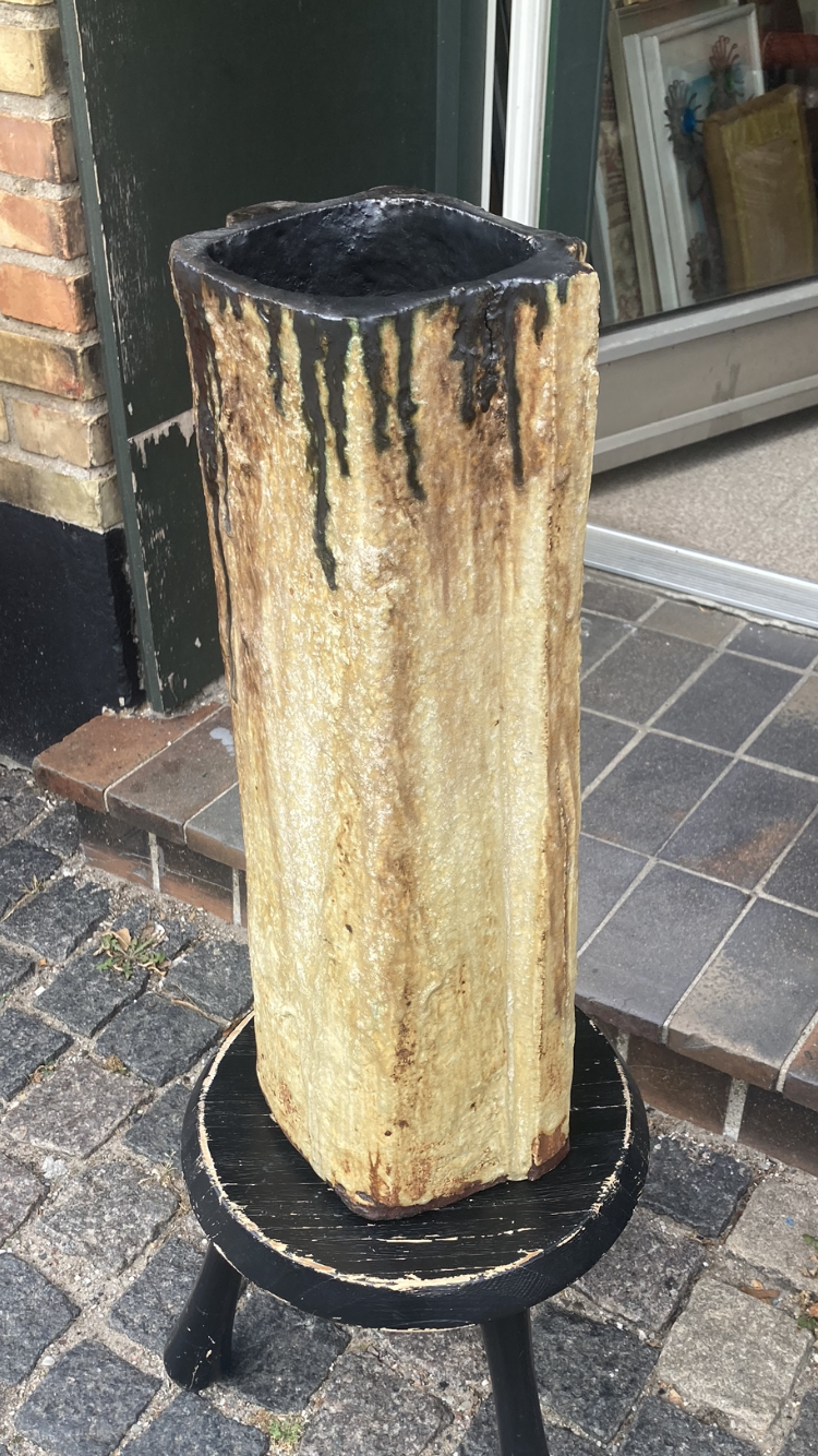 Helmut Schaffenacker stoneware floor vase from West Germany, produced in the 1960s - no. 0690