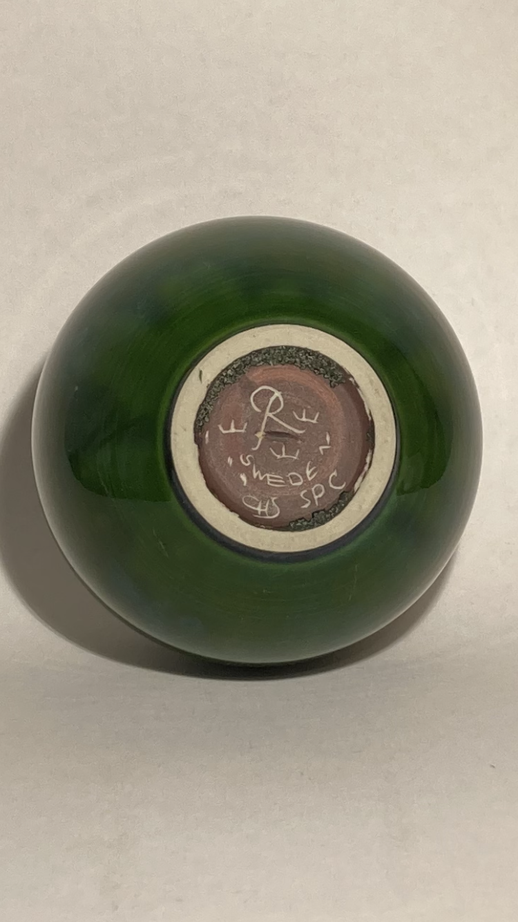 Flot Carl-Harry stålhane vase fra Rørstrand - nr. 01450