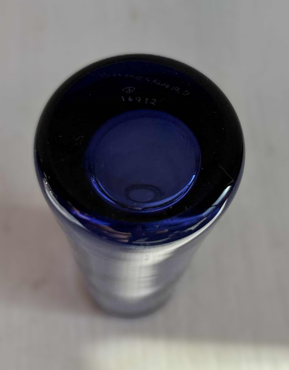Art glass vase from the Safir series designed by Per Lutken in 1955, Holmegaard