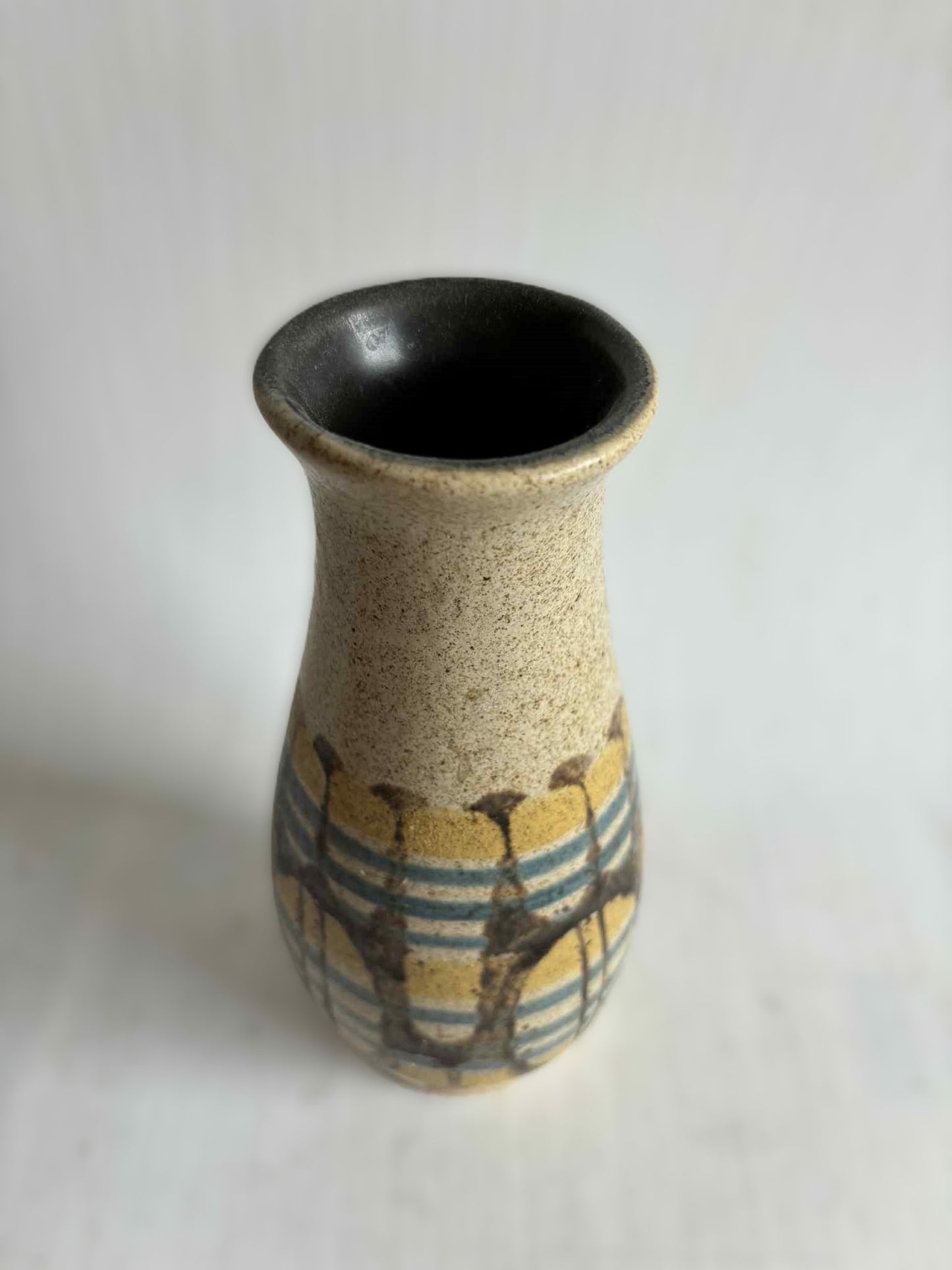 20世紀の美しいイスラエルのラピッド陶器の花瓶。 - 番号 0254786
