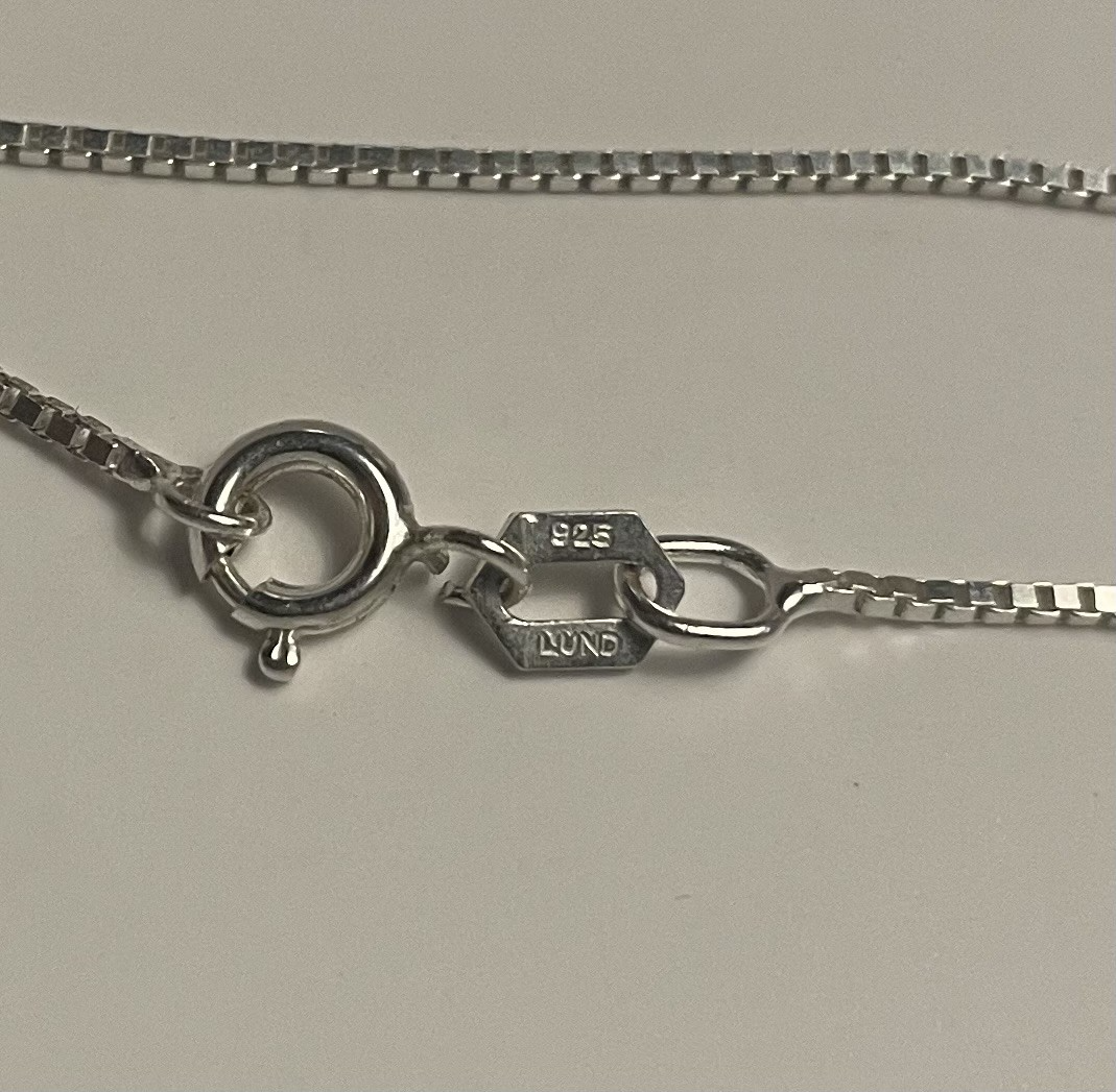 Flot vedhæng i Sterling sølv 925 og med perle - nr. 090140