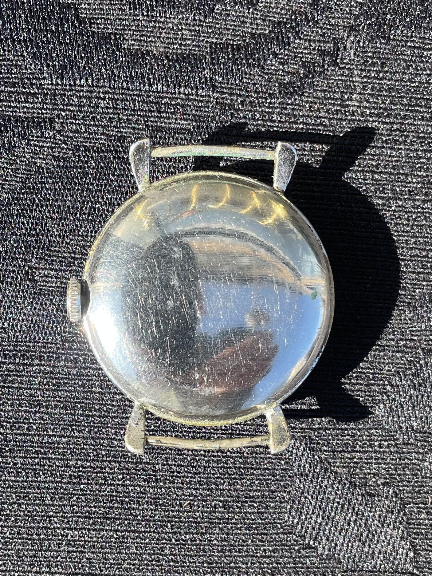 Vintage armbåndsur med mekanisk urværk til optræk, ca. 1940erne - nr. 850874