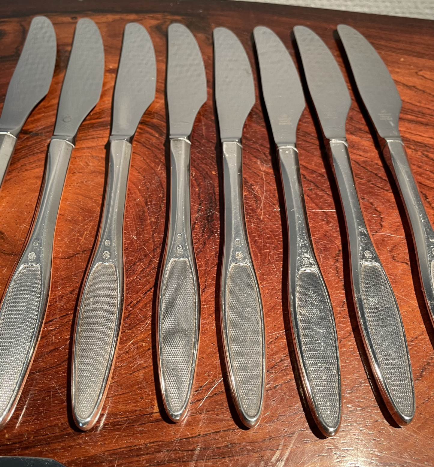 Henning Seidelin sølv knive “Kongelys” for Frigast - nr. 560880