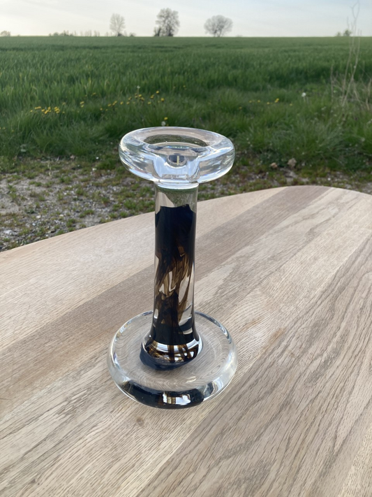 Beautiful Michael Bang candlestick from Holmegaard - no. 0097