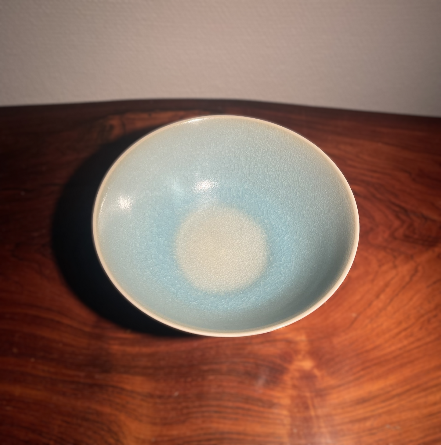 Beautiful stoneware bowl, signed by unknown potter - no. 250625