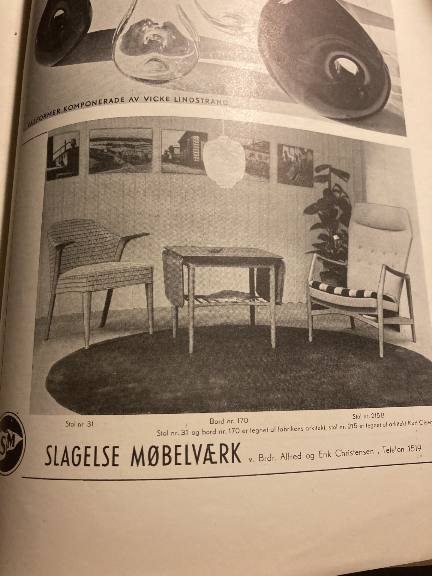 Kurt Olsen teak armstol fra Slagelse møbelværk - nr. 0130