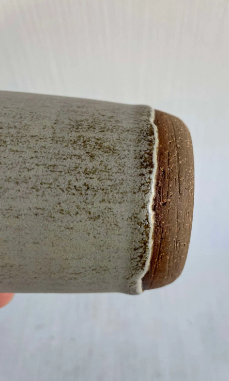 Danish Stoneware Vase, Design by Per Linnemann-Schmidt for Palshus, 1960s