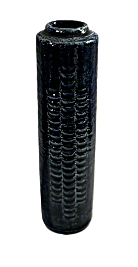 Tall slim stonewarevase from Palshus, Denmark 1960s