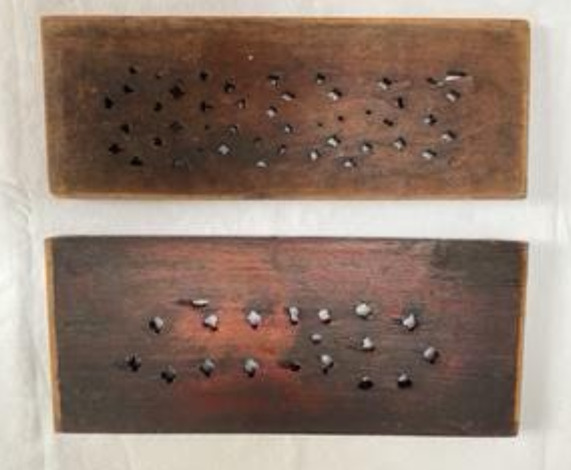 Two Antique Chinese Carved Wooden Gilded Panels, Wall Decoration