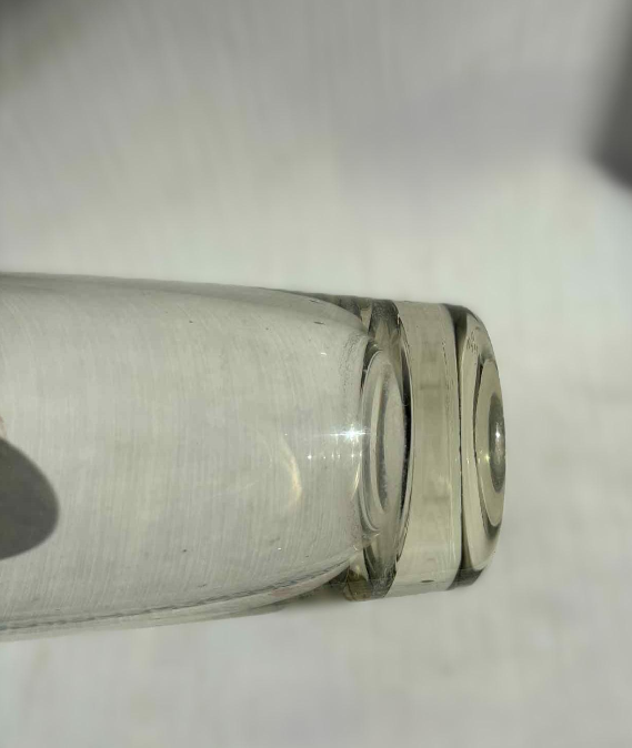 A stunning Large Scandinavian Glass Vase, Made by Holmegaard, Denamrk 1960s