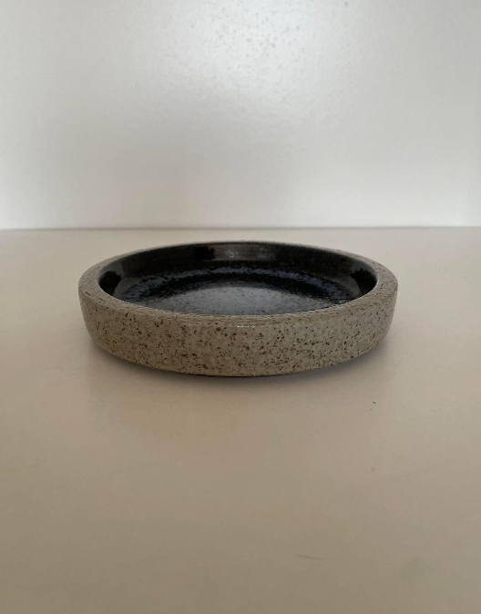 Danish Ceramic Dish Bowl by Per Linnemann-Schmidt for Palshus, Denmark 1960s