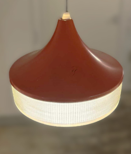 ヤサ・ハイフェッツがセルロセセット(フランス)のためにデザインした、50年代の希少なロータフレックスペンダント。