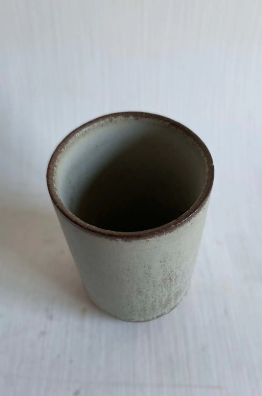 Danish Stoneware Vase, Design by Per Linnemann-Schmidt for Palshus, 1960s