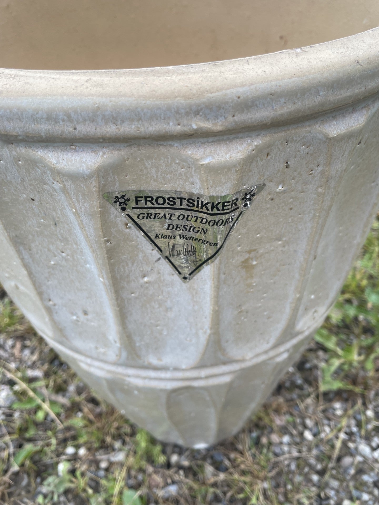Large, frost-proof garden pot - Klaus Wettergren design - no. 578444