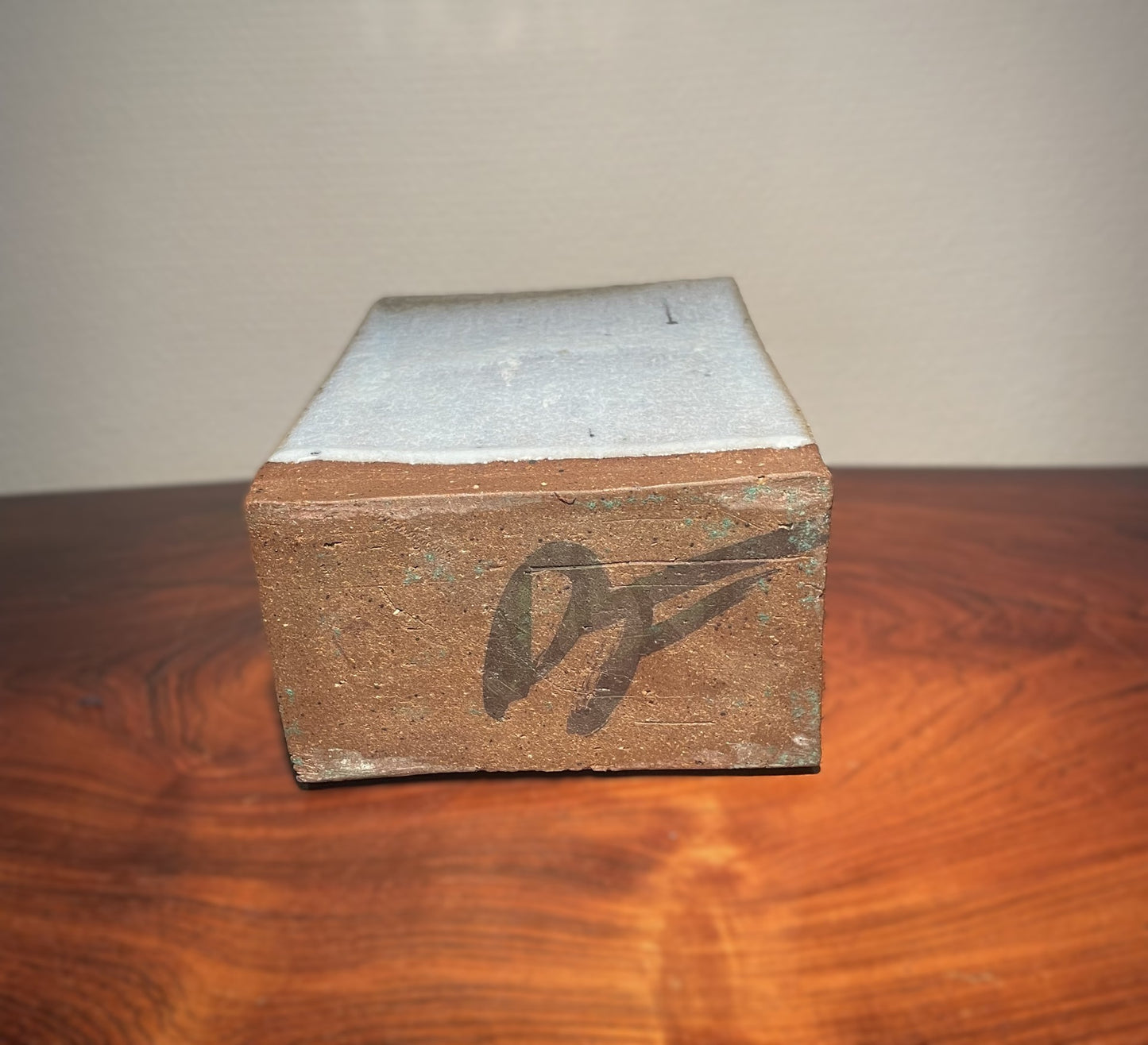Beautiful glazed stoneware vase by Peter Fitzner – Unique Bornholm ceramics - no. 0147745