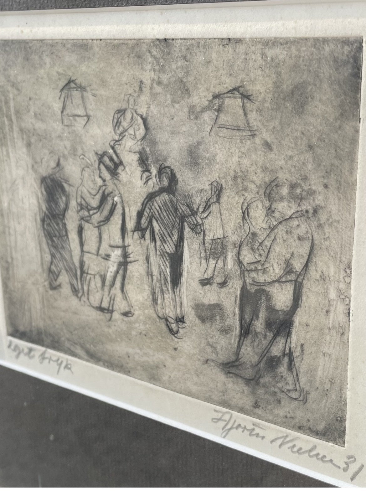 Søren Hjorth Nielsen – Koldnålsradering fra 1931 - nr. 04873761