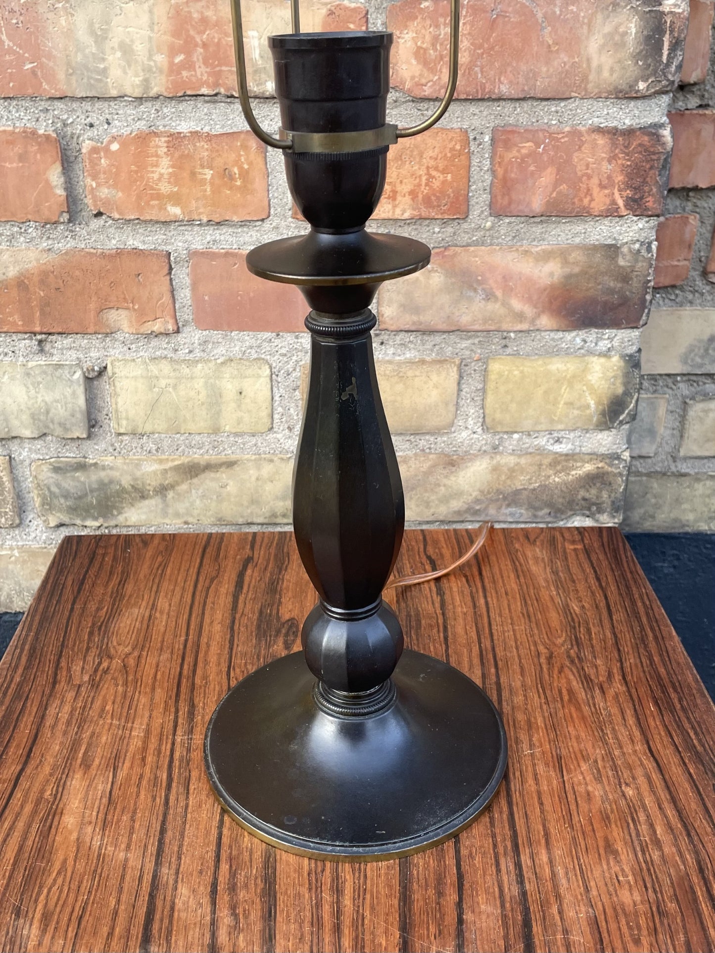 Vintage Bronze bordlampe - nr. 09401
