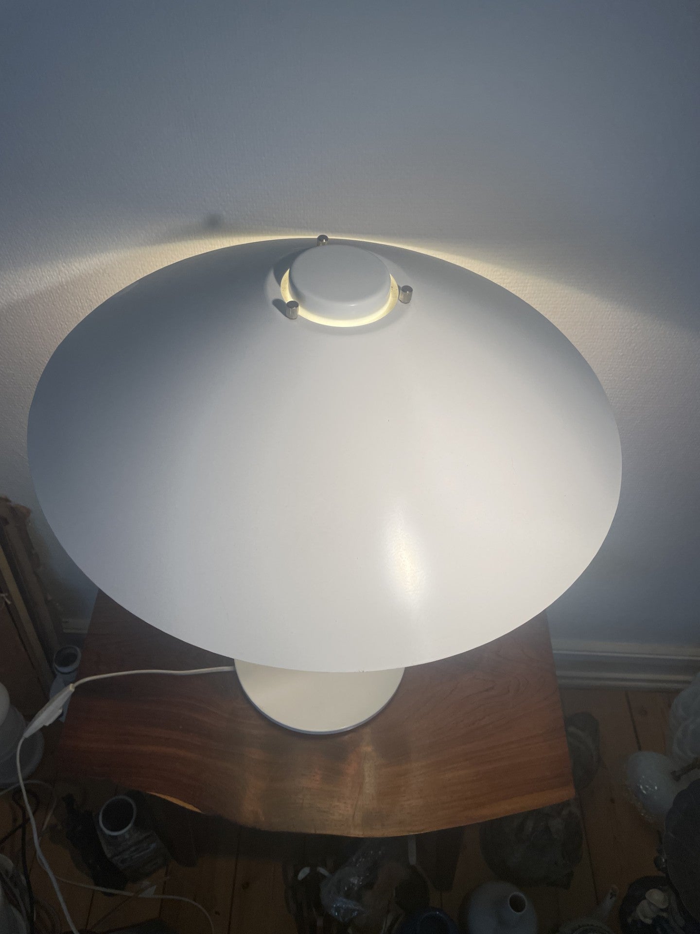 Christian Hvidt bordlampe, model Trapeze fra Nordisk Solar - nr. 011076