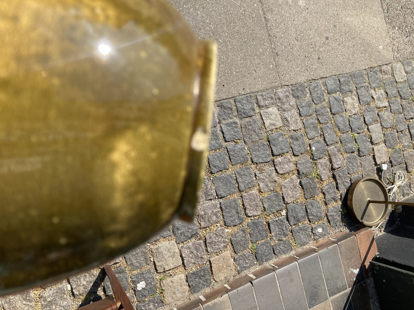 Smuk Stor Kahler vase udført i uranglasur - nr. 0141