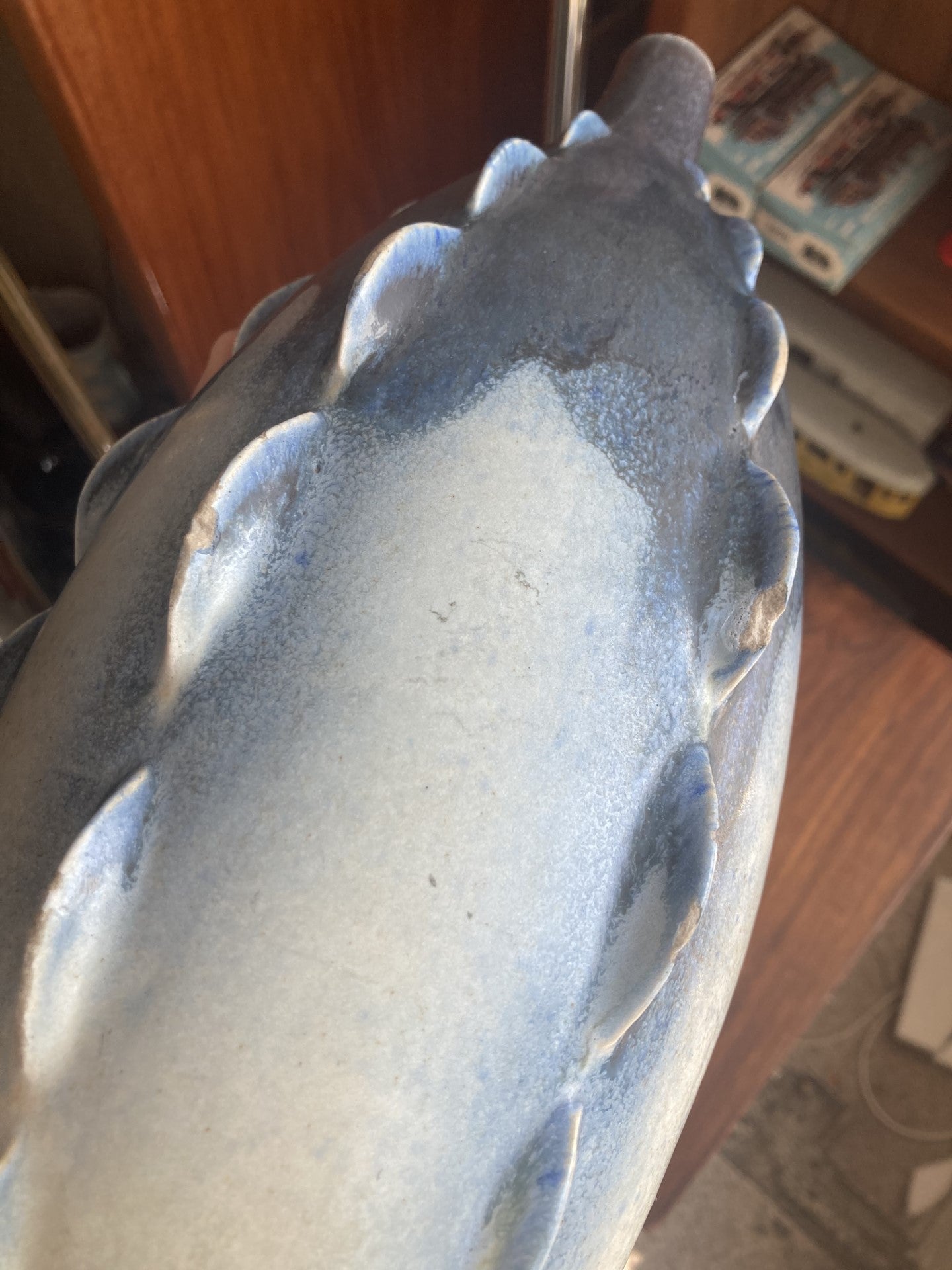 Beautiful stoneware vase, not signed - no. 0125