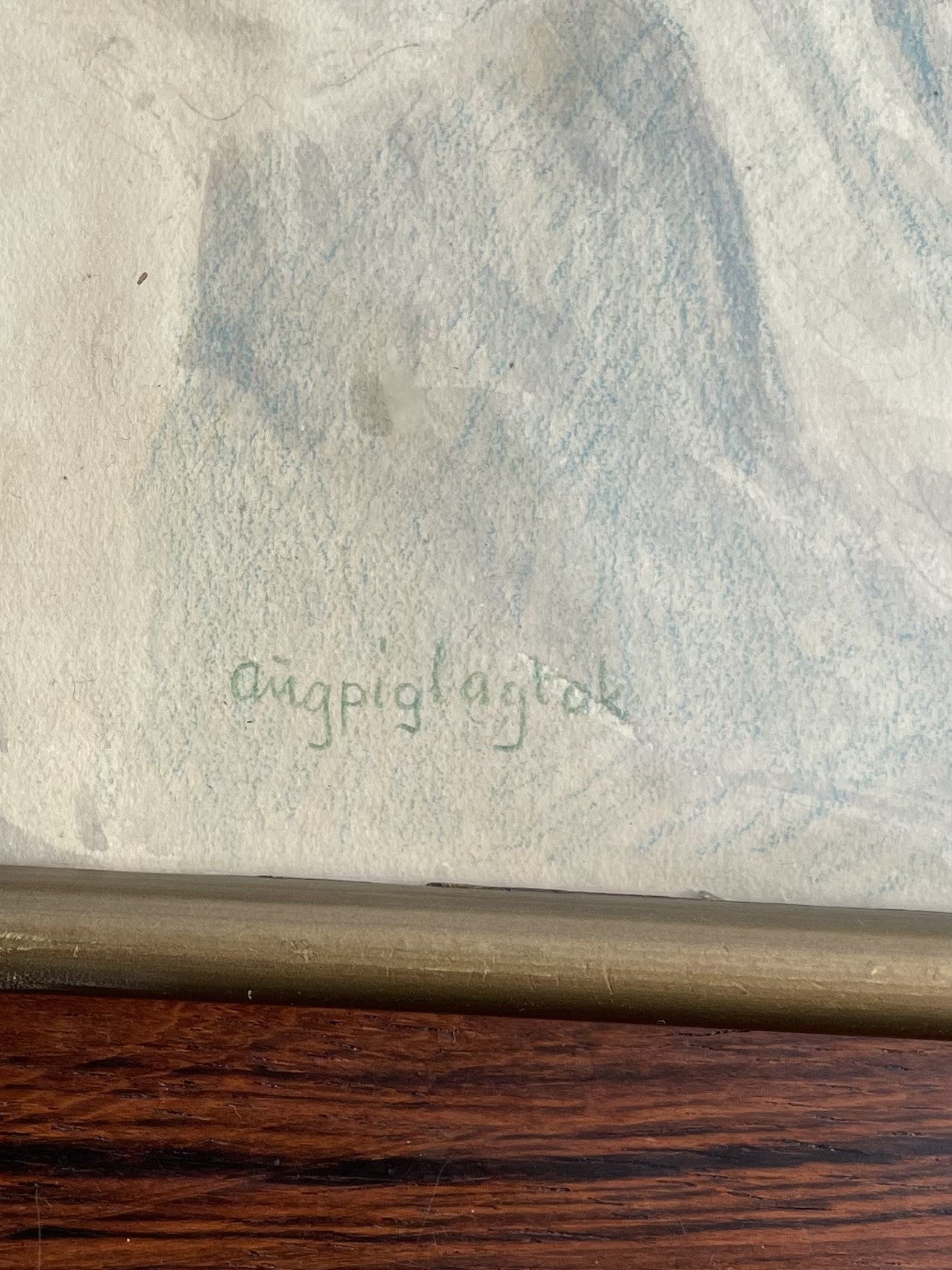 Beautiful sheet material from Greenland 1960s - no. 011501