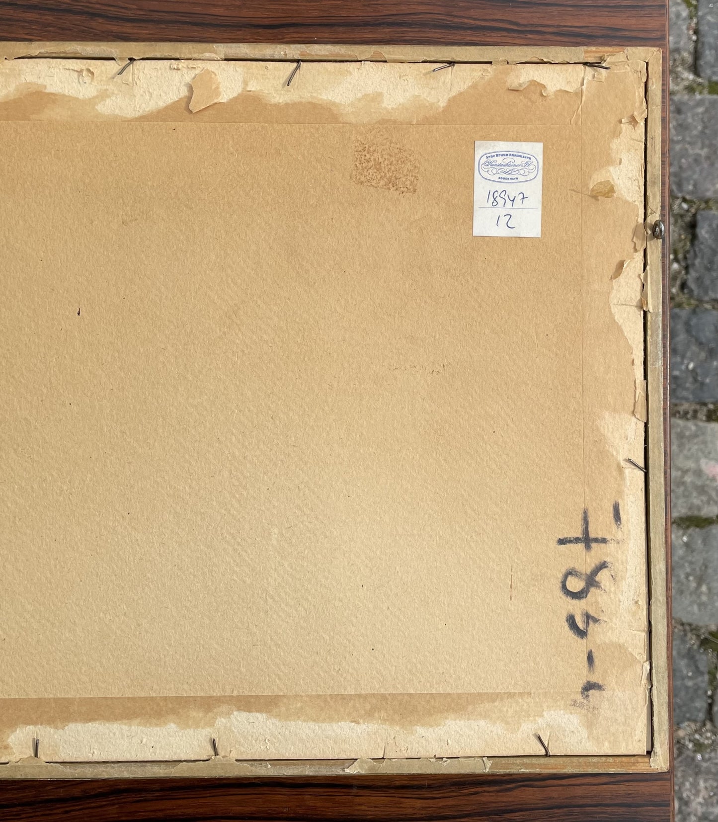 Beautiful sheet material from Greenland 1960s - no. 011501