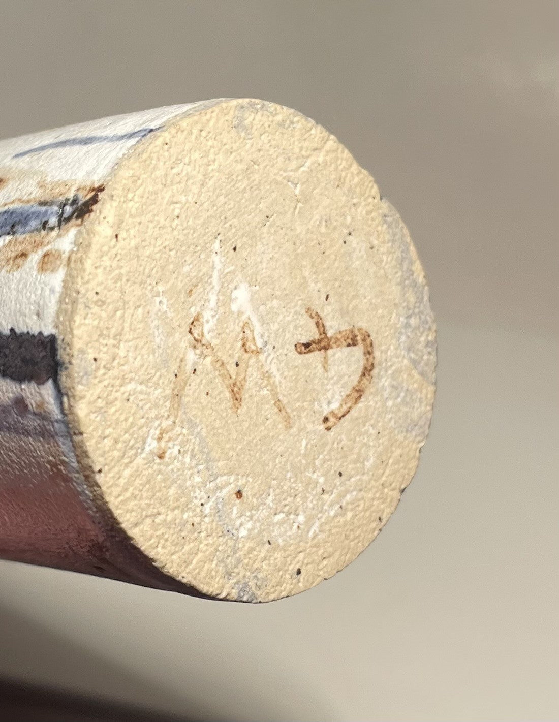 Beautiful and quite different Arne Bang stoneware vase - no. 02900